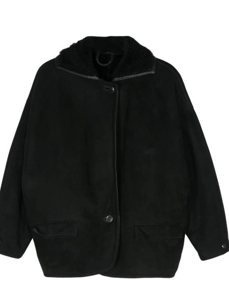 Cheap Women Versace coat suede 1980's 0630